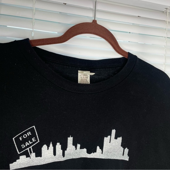 Detroit 2013 Bankruptcy T-shirt 2XL Black Andson Apparel S/S - Picture 5 of 8